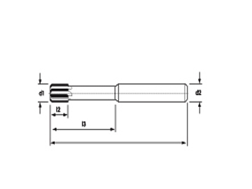焊接式硬質(zhì)合金機用鉸刀